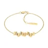 Bracelet Femme SCULPTURAL CALVIN KLEIN Acier doré et cristaux