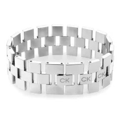 Bracelet Femme SCULPTURAL CALVIN KLEIN Acier Argenté