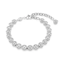 Bracelet Femme Swarovski Tennis Argenté et Cristaux 5682666