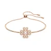 Bracelet Femme Swarovski Idyllia Matrix Doré Rose et Cristaux 5674487