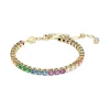 Bracelet Femme SWAROVSKI MATRIX Métal Doré et Cristaux 5685691