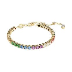 Bracelet Femme SWAROVSKI MATRIX Métal Doré et Cristaux 5685691