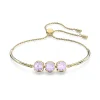 Bracelet Femme SWAROVSKI ORBITA RONDE Métal Doré
