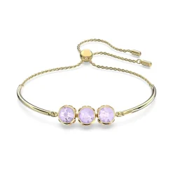 Bracelet Femme SWAROVSKI ORBITA RONDE Métal Doré