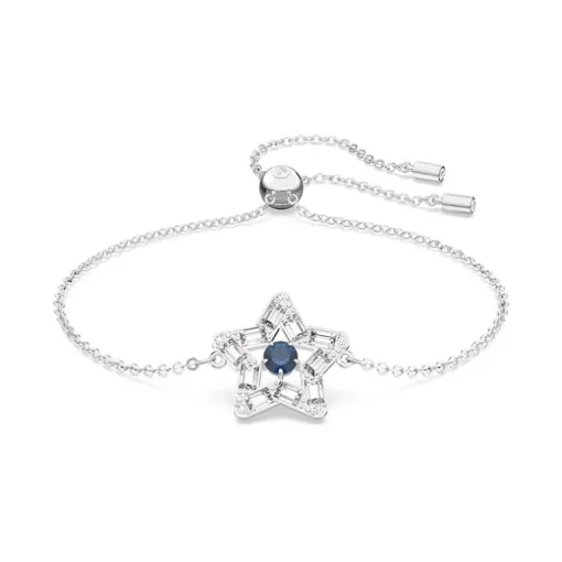 Bracelet femme swarovski Stella métal rhodié et Cristaux