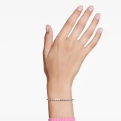 Bracelet Femme SWAROVSKI MATRIX Métal Doré et Cristaux 5685691