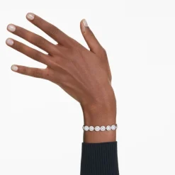 Bracelet Femme Swarovski Tennis Una Angelic Argenté Cristaux 5682279