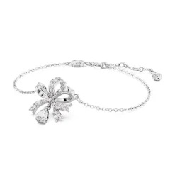 Bracelet Femme SWAROVSKI VOLTA Métal Rhodié Blanc