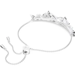Bracelet Femme SWAROVSKI LILIA PAPILLON BLEU Métal Rhodié Blanc
