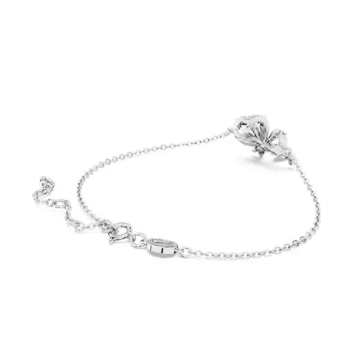 Bracelet Femme SWAROVSKI VOLTA Métal Rhodié Blanc