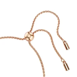 Bracelet Femme Swarovski Tennis Imber Doré Rose et Cristaux 5718204