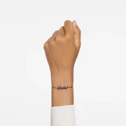 Bracelet Femme SWAROVSKI ORBITA RONDE Métal Doré