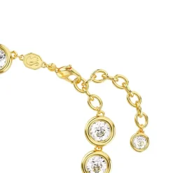 Bracelet Femme Tennis Imber SWAROVSKI Métal Doré et Cristaux 5682586