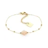 Bracelet Femme ZAG BIJOUX Velasquez Acier doré SBS7970-01NUD