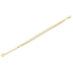 Bracelet Femme ZAG BIJOUX Pluriel Acier doré SBX22918-01UNI