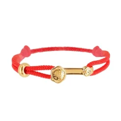 Bracelet Femme ZAG BIJOUX Acier et Cordon rouge SBF23186-01RED