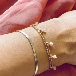 Bracelet Femme ZAG BIJOUX Pur Acier Doré SBS7232-01UNI