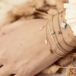 Bracelet Femme ZAG BIJOUX Velasquez Acier doré SBS7970-01NUD