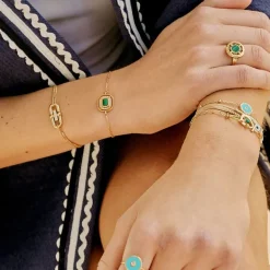 Bracelet Femme ZAG DÉLITA Acier Doré