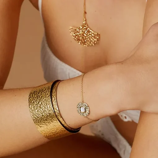 Bracelet Femme ZAG PINTO Acier Doré