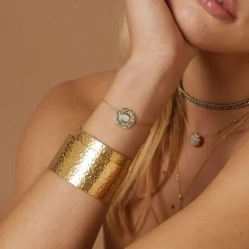 Bracelet Femme ZAG PINTO Acier Doré