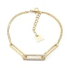Bracelet Femme ZAG TURING Acier doré