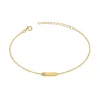 Bracelet Femme Addict La Garçonne PLAQUE OR et Diamant