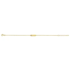 Bracelet Femme Addict La Garçonne PLAQUE OR et Diamant