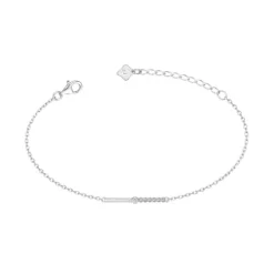 Bracelet Femme Indécise La Garçonne ARGENT 925/1000 et Diamant