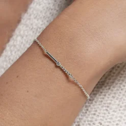 Bracelet Femme Indécise La Garçonne ARGENT 925/1000 et Diamant