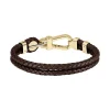 Bracelet Homme BOSS Ares Prime Cuir Marron 1580700M