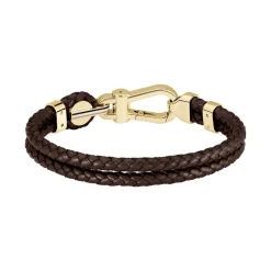 Bracelet Homme BOSS Ares Prime Cuir Marron 1580700M