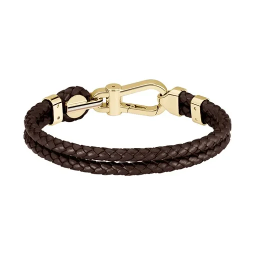 Bracelet Homme BOSS Ares Prime Cuir Marron 1580700M