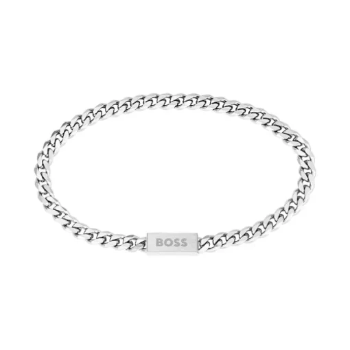 Bracelet Homme BOSS CHAIN FOR HIM Acier Argenté