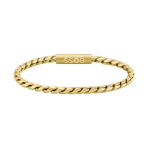 Bracelet Homme BOSS Doran Acier Doré 1580696