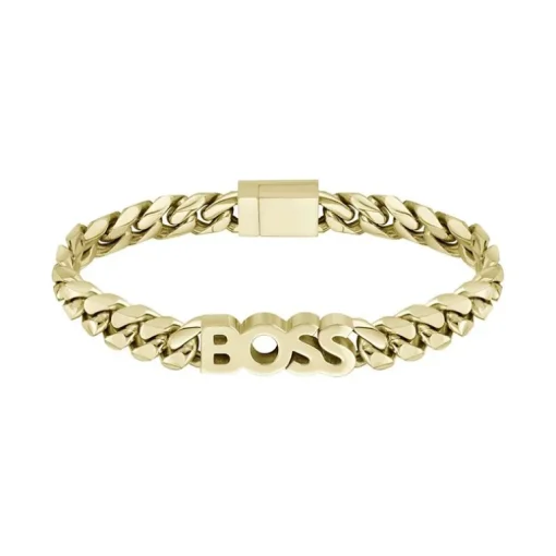 Bracelet Homme BOSS KASSY Acier Doré