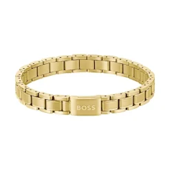 Bracelet Homme BOSS Metal Links Acier Doré 1580711