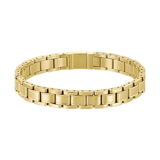 Bracelet Homme BOSS Metal Links Acier Doré 1580711