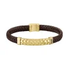 Bracelet Homme BOSS Tailored cuir Marron 1580675M