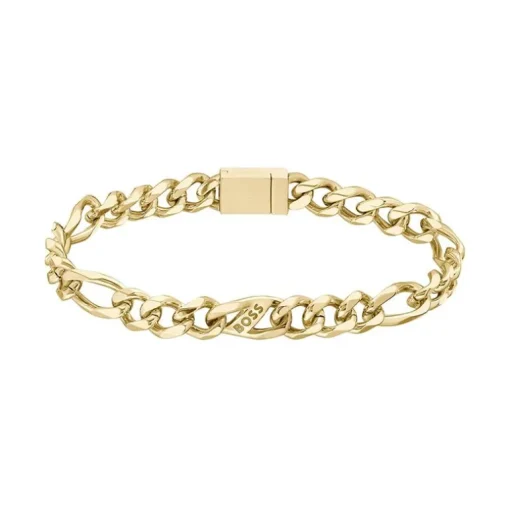 Bracelet Homme 19CM BOSS RIAN Acier Doré