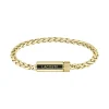 Bracelet Homme 19CM LACOSTE SPELT Acier Doré