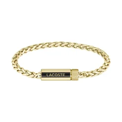 Bracelet Homme 19CM LACOSTE SPELT Acier Doré