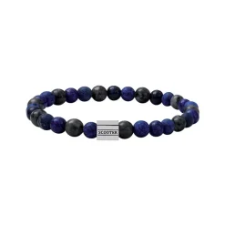 Bracelet Homme 19CM SCOOTER Lapis Lazuli et Labradorite