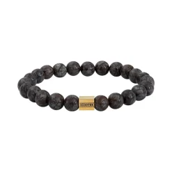 Bracelet Homme 21CM SCOOTER Jaspe Marron