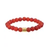 Bracelet Homme 19CM SCOOTER Cornaline