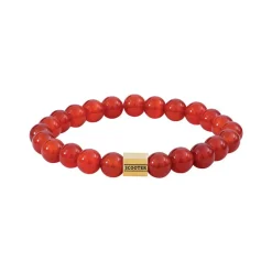 Bracelet Homme 19CM SCOOTER Cornaline