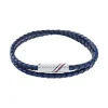 Bracelet Homme 19CM TOMMY HILFIGER 2.0 Cuir Bleu