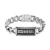 Bracelet Homme DIESEL Acier Argenté