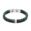 Bracelet Homme FOSSIL JEWELRY Cuir Marron JF04854040