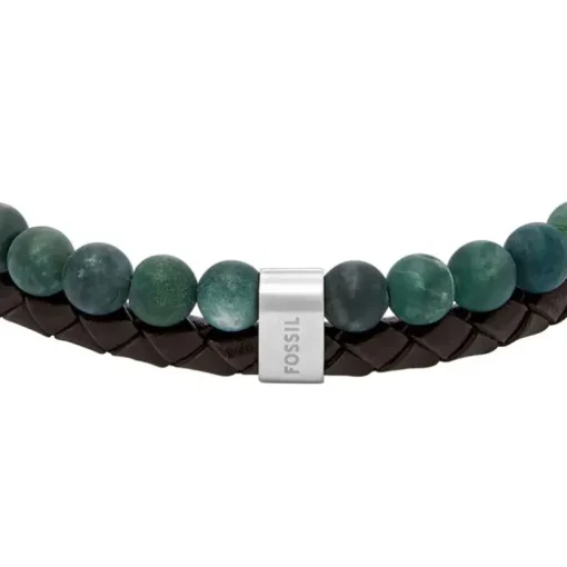 Bracelet Homme FOSSIL JEWELRY Cuir Marron JF04854040